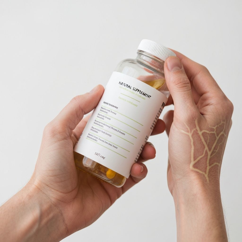 Reading supplement label information